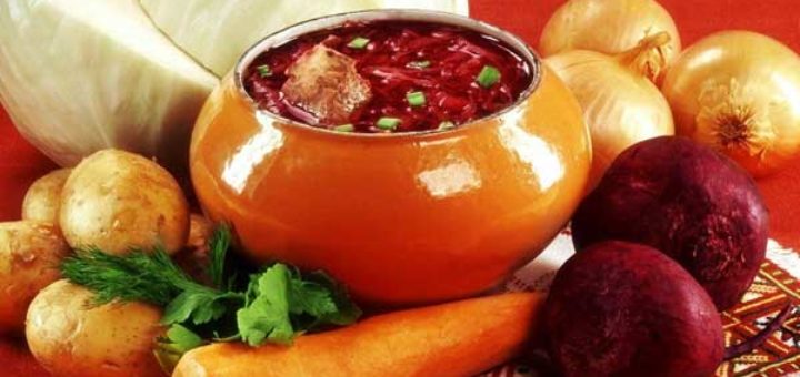 Сказочный русский борщ