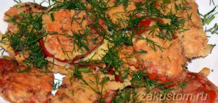 Как вкусно приготовить помидоры - простой рецепт