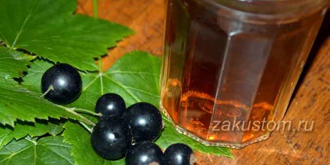 Чай из листьев черной смородины