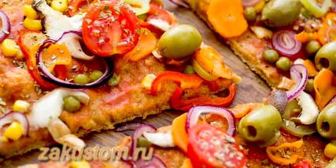 Рецепт пиццы из остатков продуктов