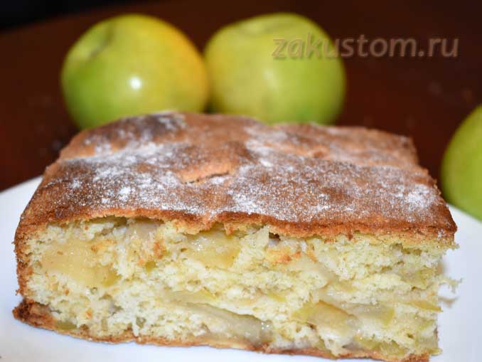 Как вкусно приготовить шарлотку с яблоками в духовке пошаговый рецепт с фото простой рецепт